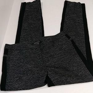 ETCETERA GRAY& black straight leg pant Sz 4